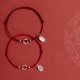 Silver Lucky Lotus Peace Bracelet