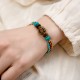 Tibetan Turquoise Om Mani Padme Hum Protection Bracelet
