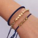 Tibetan Copper Beads Healing Luck Bracelet Set