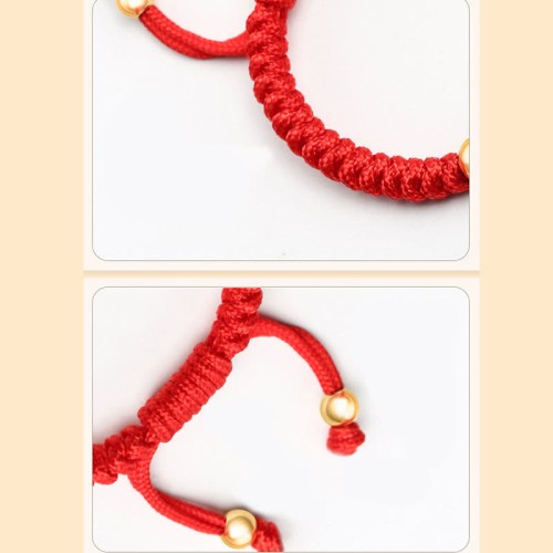 999 Silver PiXiu Wealth King Kong Knot Kids Bracelet 999 Silver PiXiu Wealth King Kong Knot Kids Bracelet