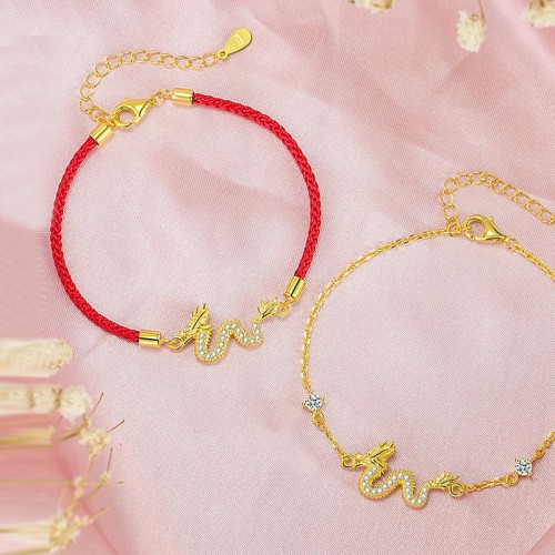 Dragon Auspicious Golden Luck Bracelet Dragon Auspicious Golden Luck Bracelet