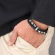 Layered Leather Weave Fortune Bracelet Layered Leather Weave Fortune Bracelet