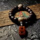 Tibetan Yak Bone Dzi Bead Turquoise Evil Spirit Bracelet Tibetan Yak Bone Dzi Bead Turquoise Evil Spirit Bracelet