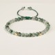 Moss Agate Lucky Balance Bracelet Moss Agate Lucky Balance Bracelet