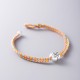 999 Sterling Silver Persimmon Luck Braided Bracelet 999 Sterling Silver Persimmon Luck Braided Bracelet
