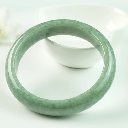 Natural Jade Luck Wealth Bangle Natural Jade Luck Wealth Bangle