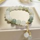 Gradient Jade Abundance Luck Charm Bracelet Gradient Jade Abundance Luck Charm Bracelet