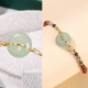Garnet Peace Buckle Calm Bracelet Garnet Peace Buckle Calm Bracelet