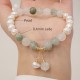 Amethyst Crystal Lotus Healing Bracelet