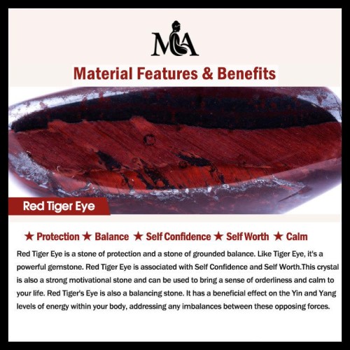 Red Tiger Eye Fox Protection Wrap Bracelet Red Tiger Eye Fox Protection Wrap Bracelet