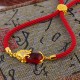 Wealth Attractor Red Agate Pixiu Bracelet Wealth Attractor Red Agate Pixiu Bracelet