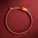 Year of the Dragon Colorful Carved Success Braided Bracelet