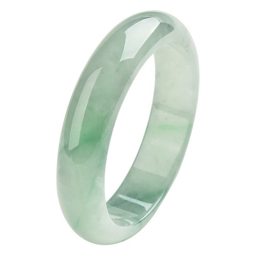 Natural Jade Prosperity Luck Bangle