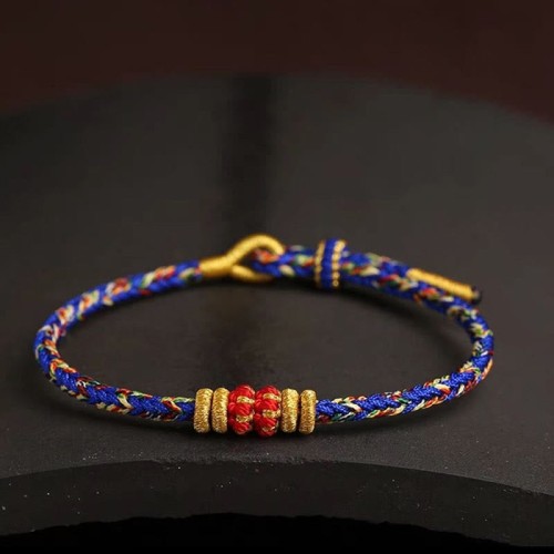 Handmade Colorful King Kong Knot Luck Bracelet