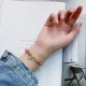 Strawberry Quartz Moonstone Love Bracelet