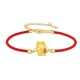 925 Silver Year of the Dragon Golden Dragon Strength Bracelet 925 Silver Year of the Dragon Golden Dragon Strength Bracelet