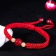 Cinnabar Red String Bracelet for Kids