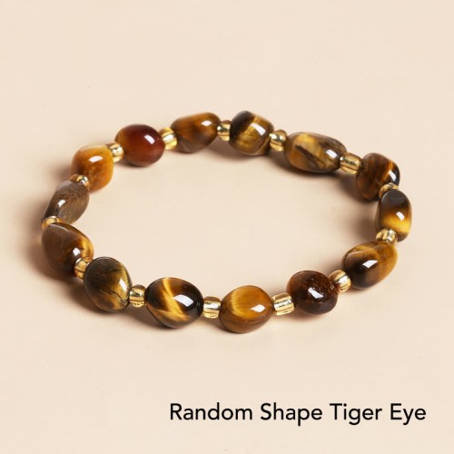 Irregular Shape Stone Crystal Meditation Balance Bracelet Irregular Shape Stone Crystal Meditation Balance Bracelet