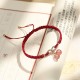 Strawberry Quartz Amethyst Green Phantom Positive Bracelet