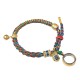 Om Mani Padme Hum Zakiram Wealth Amulet Bracelet