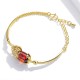 Feng Shui Golden Red Agate PiXiu Wealth Bracelet Feng Shui Golden Red Agate PiXiu Wealth Bracelet