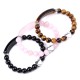Crystal Beads Unisex Heart Bracelet Crystal Beads Unisex Heart Bracelet