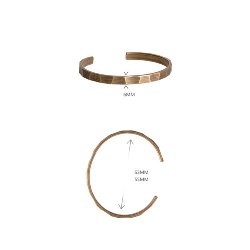 Vintage Copper Wealth Adjustable Cuff Bracelet
