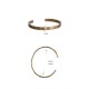 Vintage Copper Wealth Adjustable Cuff Bracelet