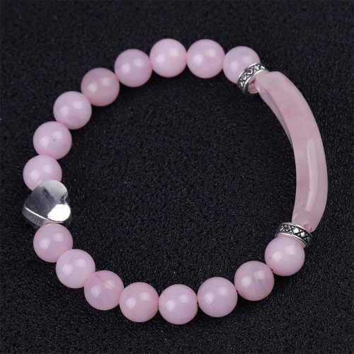 Crystal Beads Unisex Heart Bracelet Crystal Beads Unisex Heart Bracelet