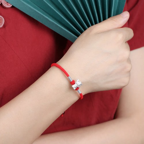 999 Sterling Silver Chinese Zodiac Luck Bracelet 999 Sterling Silver Chinese Zodiac Luck Bracelet