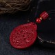 Dragon Cinnabar Protection Pendant