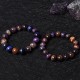 Purple Tiger Eye Protection Strength Bracelet