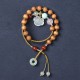 Chalcedony Peace Buckle Soothing Double Wrap Bracelet