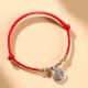 Handmade 999 Silver Year of the Dragon Luck Bracelet