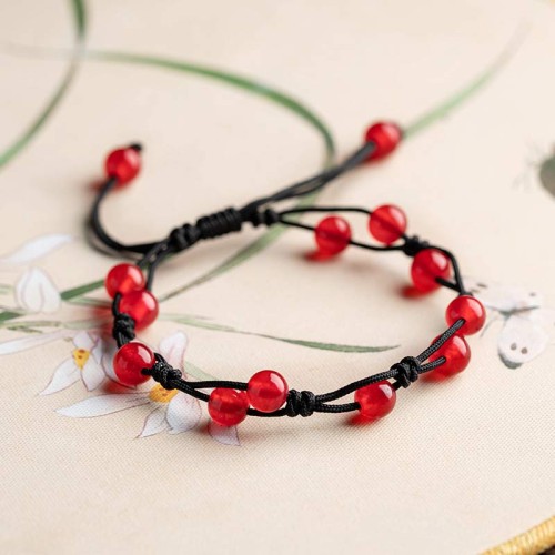 Cinnabar Green Aventurine Luck Bracelet Cinnabar Green Aventurine Luck Bracelet