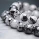 Black Rutilated Quartz Ebony Wood White Crystal Success Bracelet Black Rutilated Quartz Ebony Wood White Crystal Success Bracelet