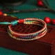 Tibetan Rainbow Protection Braided String Bracelet Tibetan Rainbow Protection Braided String Bracelet