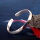 999 Sterling Silver Koi Fish Luck Cuff Bangle 999 Sterling Silver Koi Fish Luck Cuff Bangle