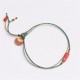 Handmade Cinnabar Blessing Braid Double Layer Bracelet Handmade Cinnabar Blessing Braid Double Layer Bracelet