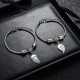 Mother Daughter 2pcs Heart Bracelets Mother Daughter 2pcs Heart Bracelets