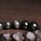 Natural Garnet Pink Crystal Love Bracelet