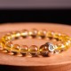Sterling Silver Zodiac Citrine Protection Bracelet
