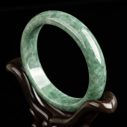 Natural Jade Luck Wealth Bangle Natural Jade Luck Wealth Bangle
