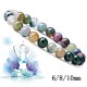 India Agate Beads Luck Yoga Bracelet
