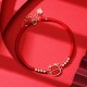 Sterling Silver Zodiac Luck Faith Bracelet Sterling Silver Zodiac Luck Faith Bracelet