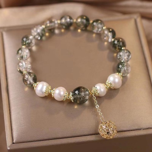 Green Phantom Pearl Self-Acceptance Bracelet