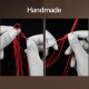 999 Gold Lucky Bead Eight-Thread Peace Knot Bracelet