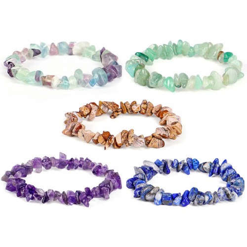 Amethyst Lazurite Crystal Healing Positive Bracelet Amethyst Lazurite Crystal Healing Positive Bracelet