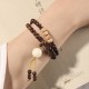 Sandalwood Red Sandalwood Bodhi Seed Purification Bracelet