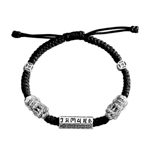 Double PiXiu Feng Shui Copper Coin Bracelet